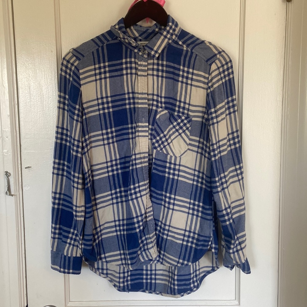 American Eagle Boyfriend Fit Plaid Flannel